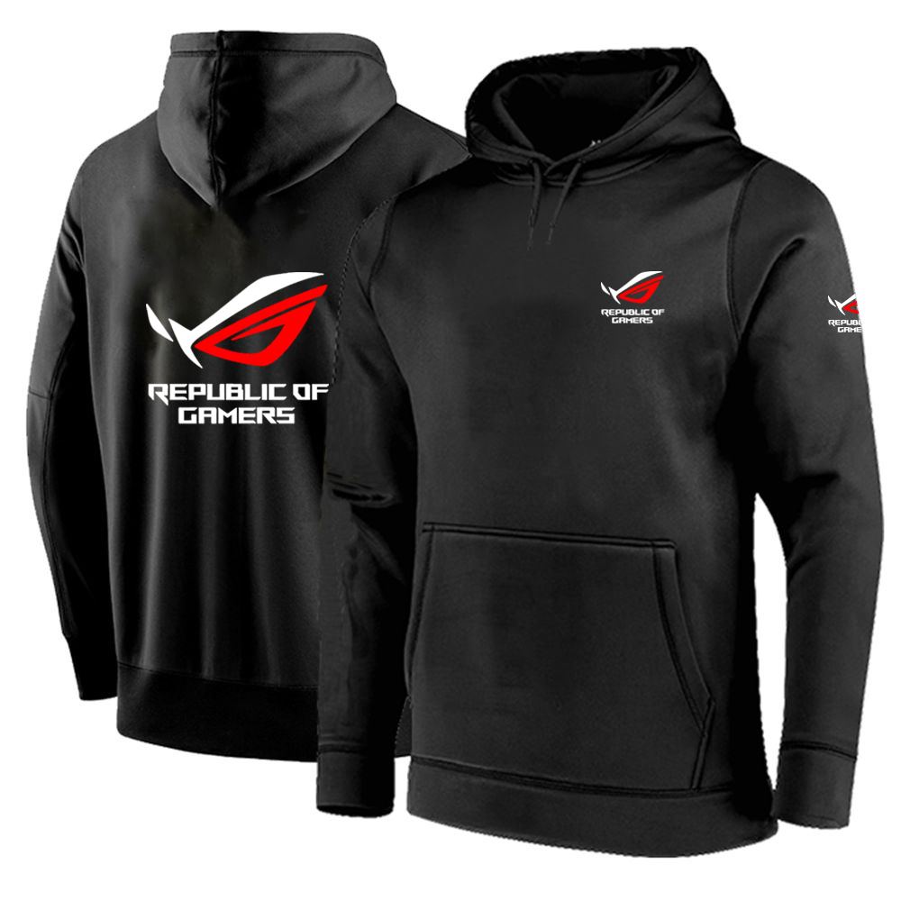 Streetwear Brand Hoodie - ROG Republic of Gamers Hoodies for