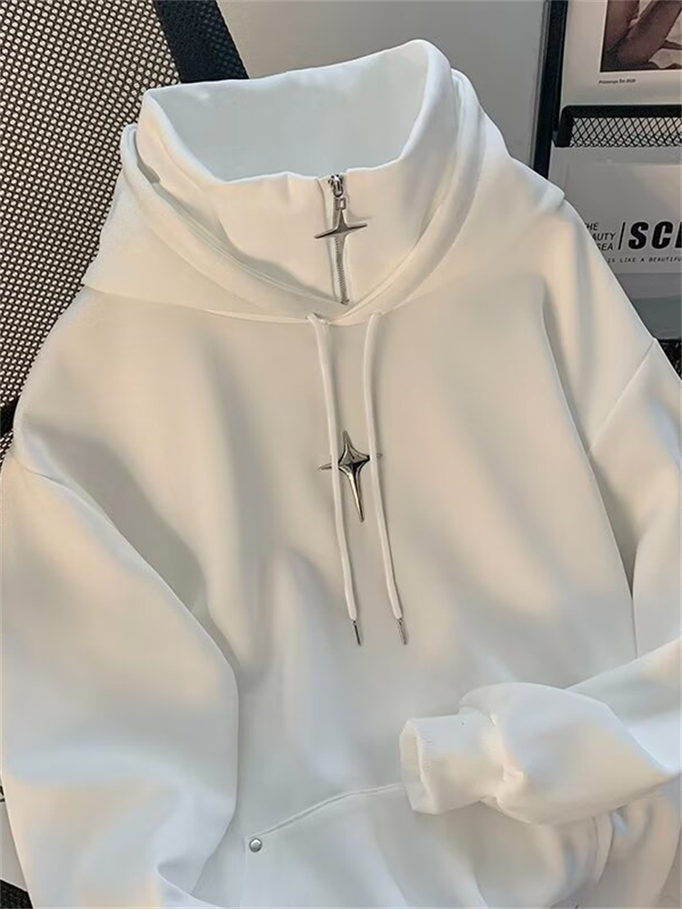 Sweat à capuche col montant ho - Streetwear Brand Hoodie avis et prix