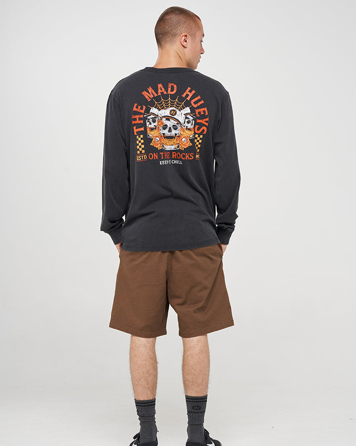 Sweat-shirt à col rond avec mo - Streetwear Brand Hoodie avis et prix