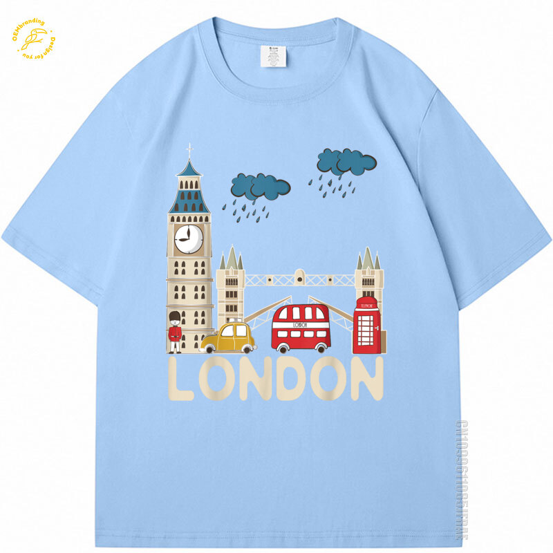 Rainy London T-Shirt mignon So - Streetwear Brand Sale avis et prix
