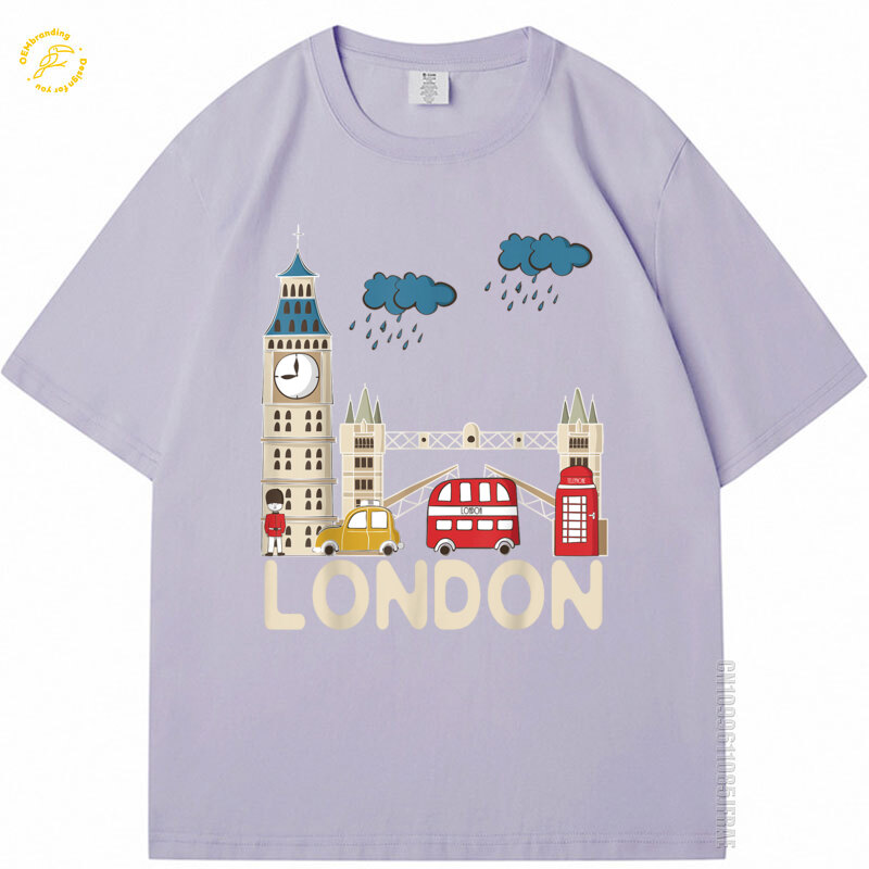 Rainy London T-Shirt mignon So - Streetwear Brand Sale avis et prix