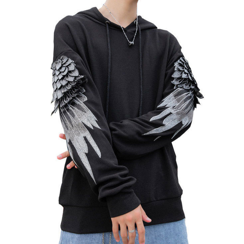 Sweat-shirt à capuche brodé po - Streetwear Brand Hoodie avis et prix